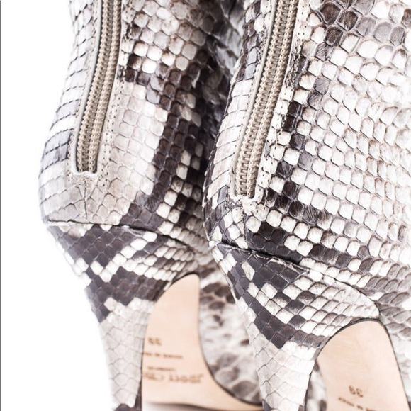 Jimmy Choo python boots NWOT snakeskin - Picture 4 of 7
